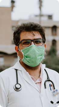 Doctor with stethoscope